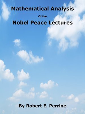 cover image of Mathematical Analysis of the Nobel Peace Lectures